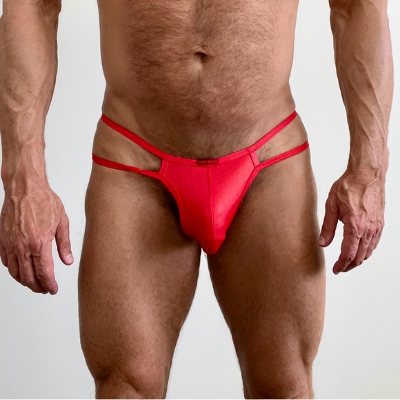 Olaf Benz Other - Men's Bold Red Swim thong